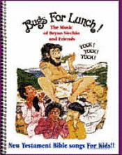 cover of Bugs For Lunch! Songbook (to download sheet music for individual songs rather than the entire book go to bandcamp--link below-- and find the icon for the song you'd like)
